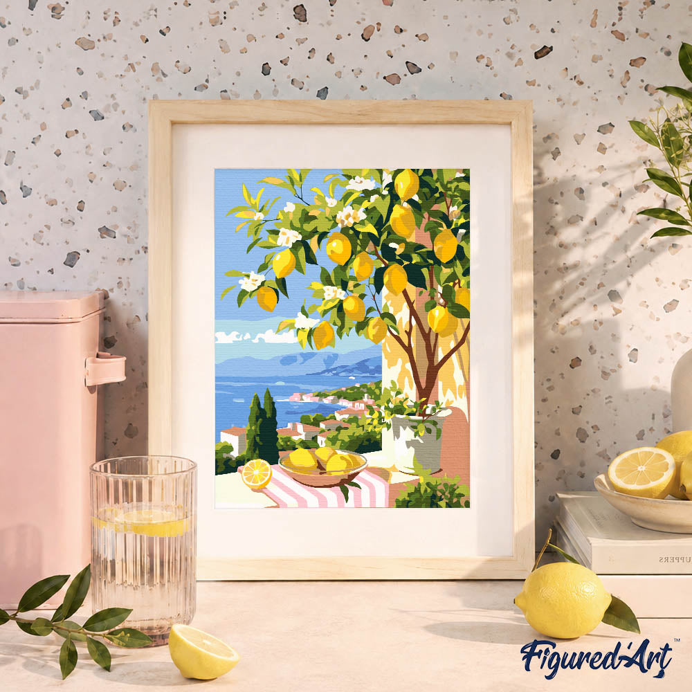 [PRE-ORDER] Gift Box Paint by Numbers - Summer Lemon