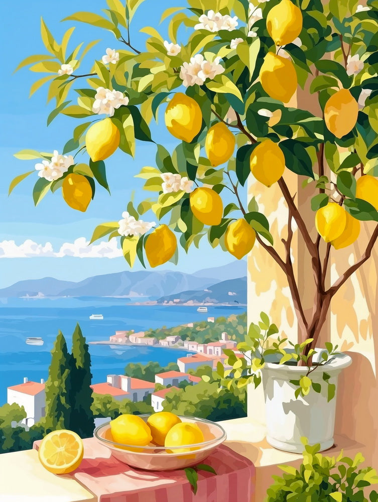 [PRE-ORDER] Gift Box Paint by numbers - Summer Lemon