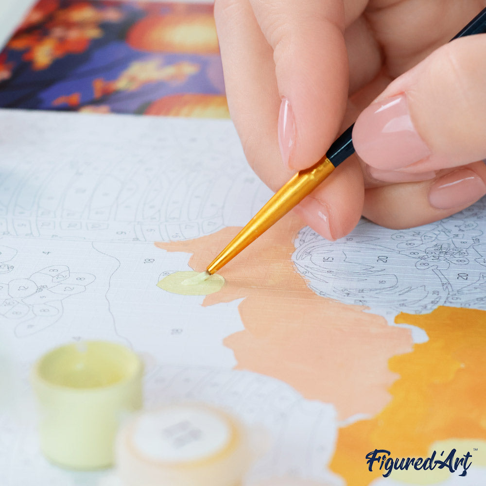 [PRE-ORDER] Gift Box Paint by Numbers - Lantern Festival