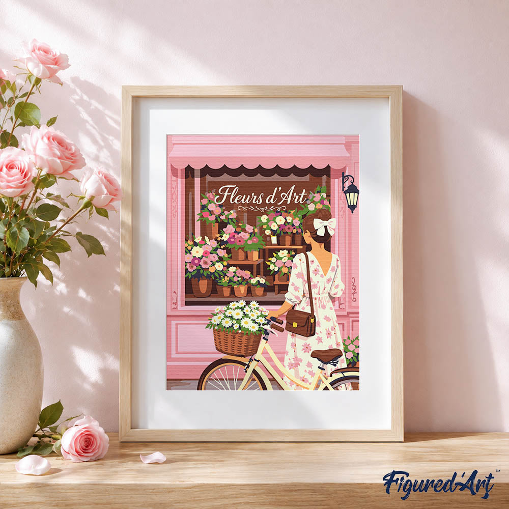[PRE-ORDER] Gift Box Paint by Numbers - Flowers of Art