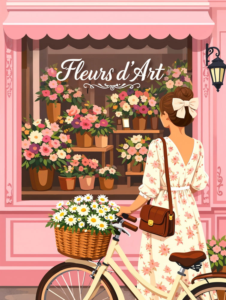 [PRE-ORDER] Gift Box Paint by numbers - Flowers of Art