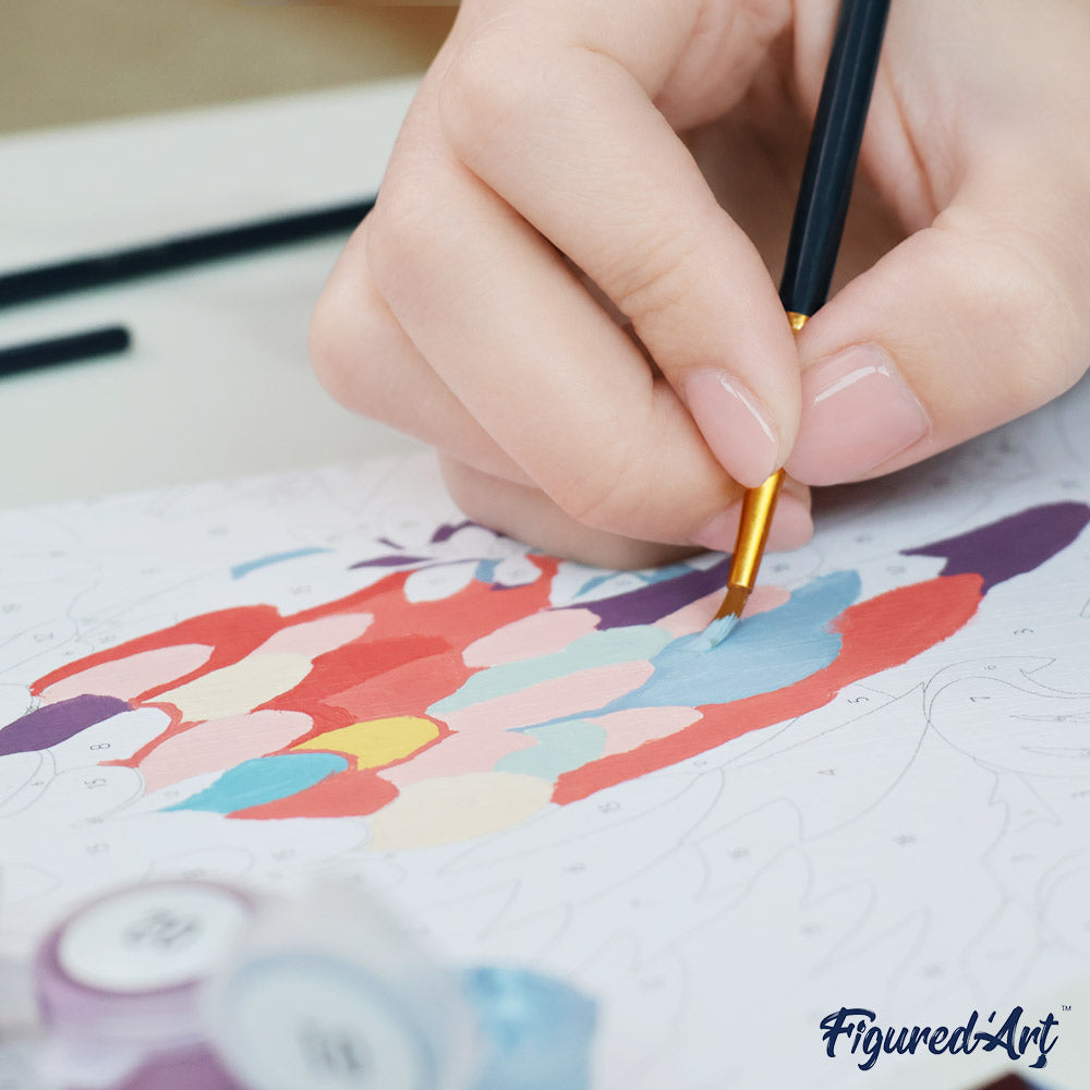 [PRE-ORDER] Gift Box Paint by Numbers - Sweet Owl