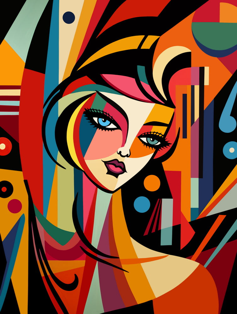 [PRE-ORDER] Gift Box Paint by numbers - Abstract Woman