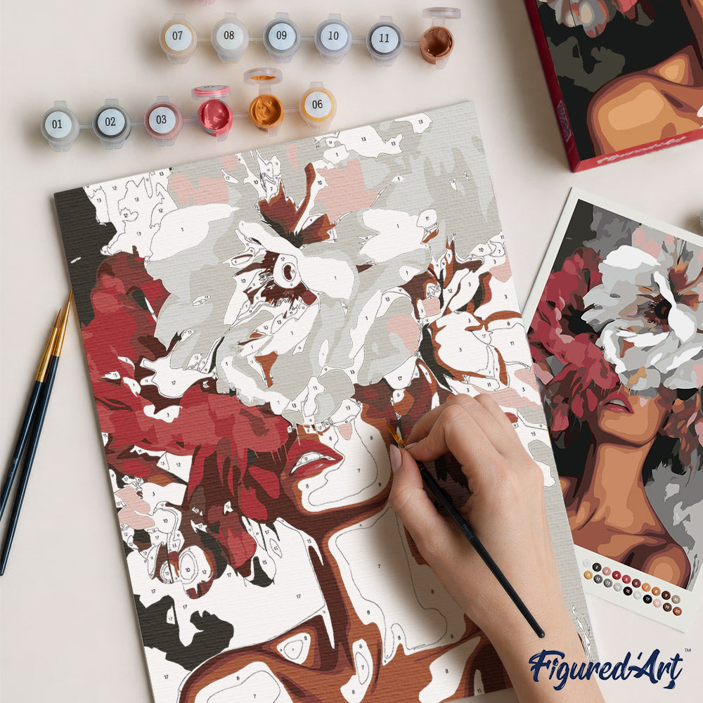 [PRE-ORDER] Gift Box Paint by Numbers - Beauty Behind Flowers