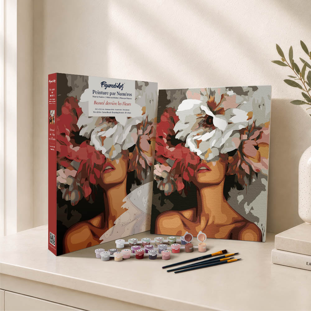 [PRE-ORDER] Gift Box Paint by Numbers - Beauty Behind Flowers