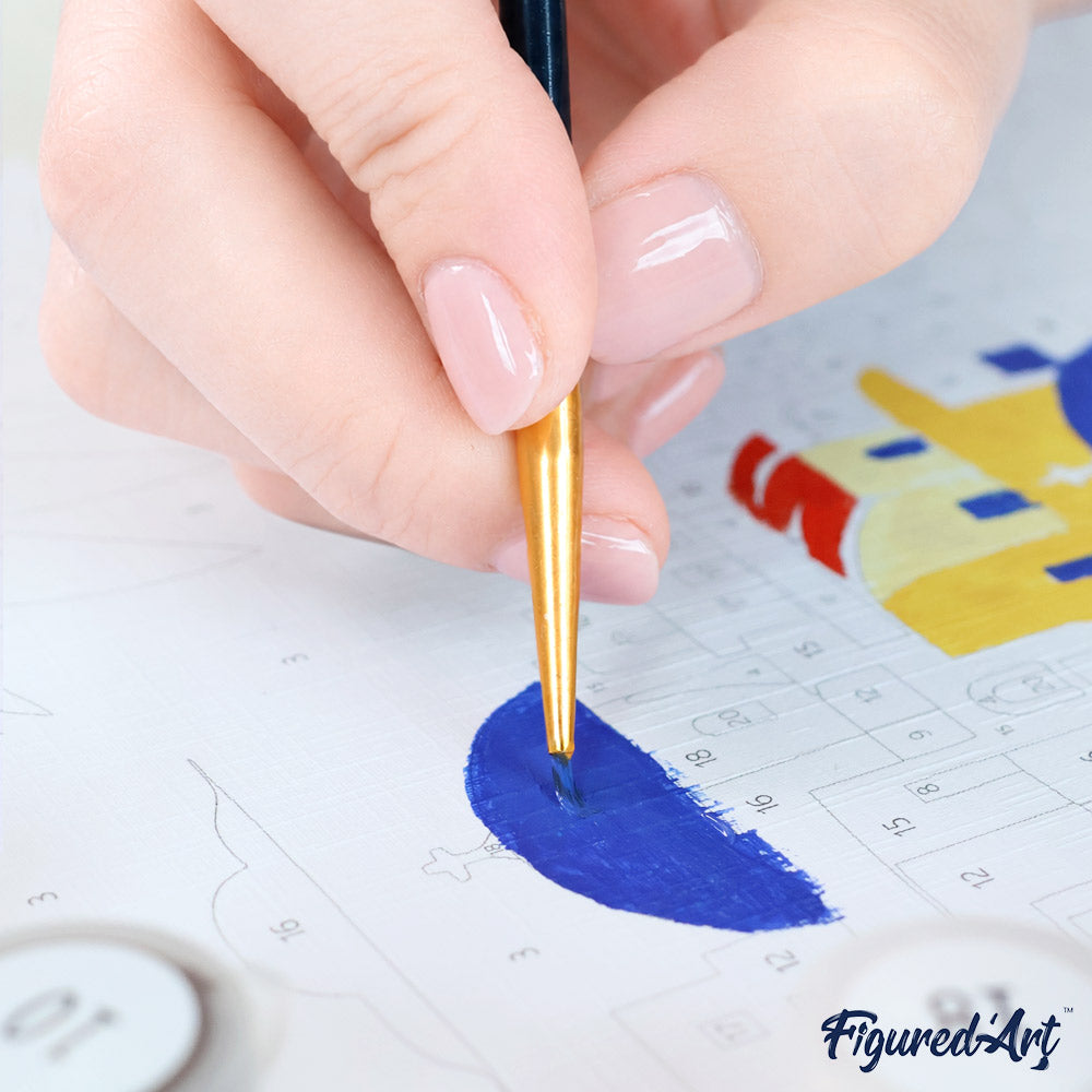 [PRE-ORDER] Gift Box Paint by Numbers - Santorini Escape