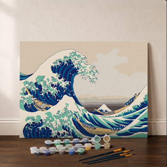 [PRE-ORDER] Gift Box Paint by Numbers - The Great Wave off Kanagawa
Katsushika Hokusai