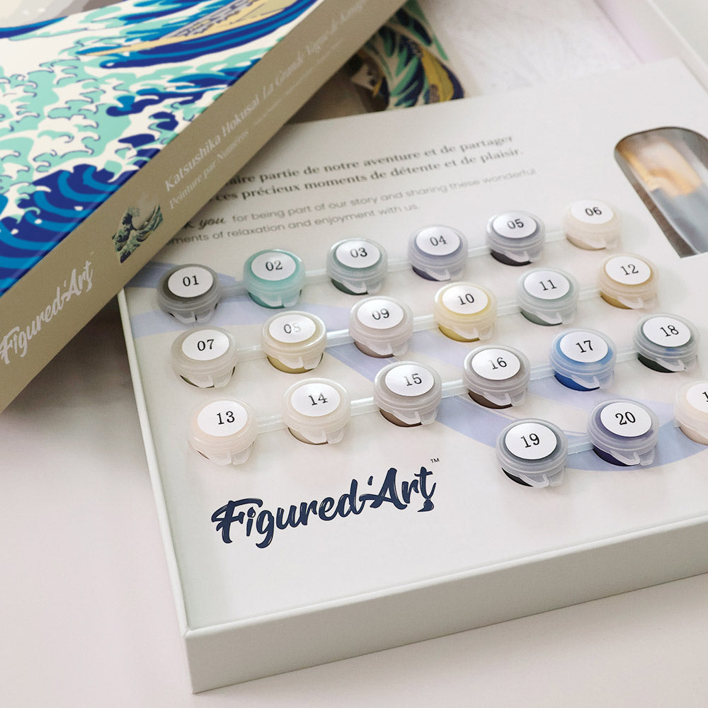 [PRE-ORDER] Gift Box Paint by Numbers - The Great Wave off Kanagawa
Katsushika Hokusai