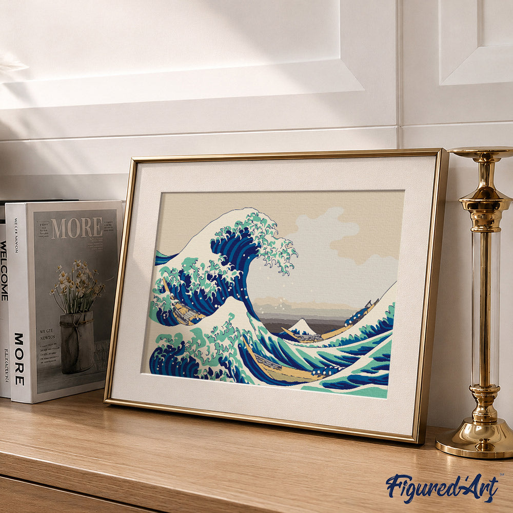 [PRE-ORDER] Gift Box Paint by Numbers - The Great Wave off Kanagawa
Katsushika Hokusai