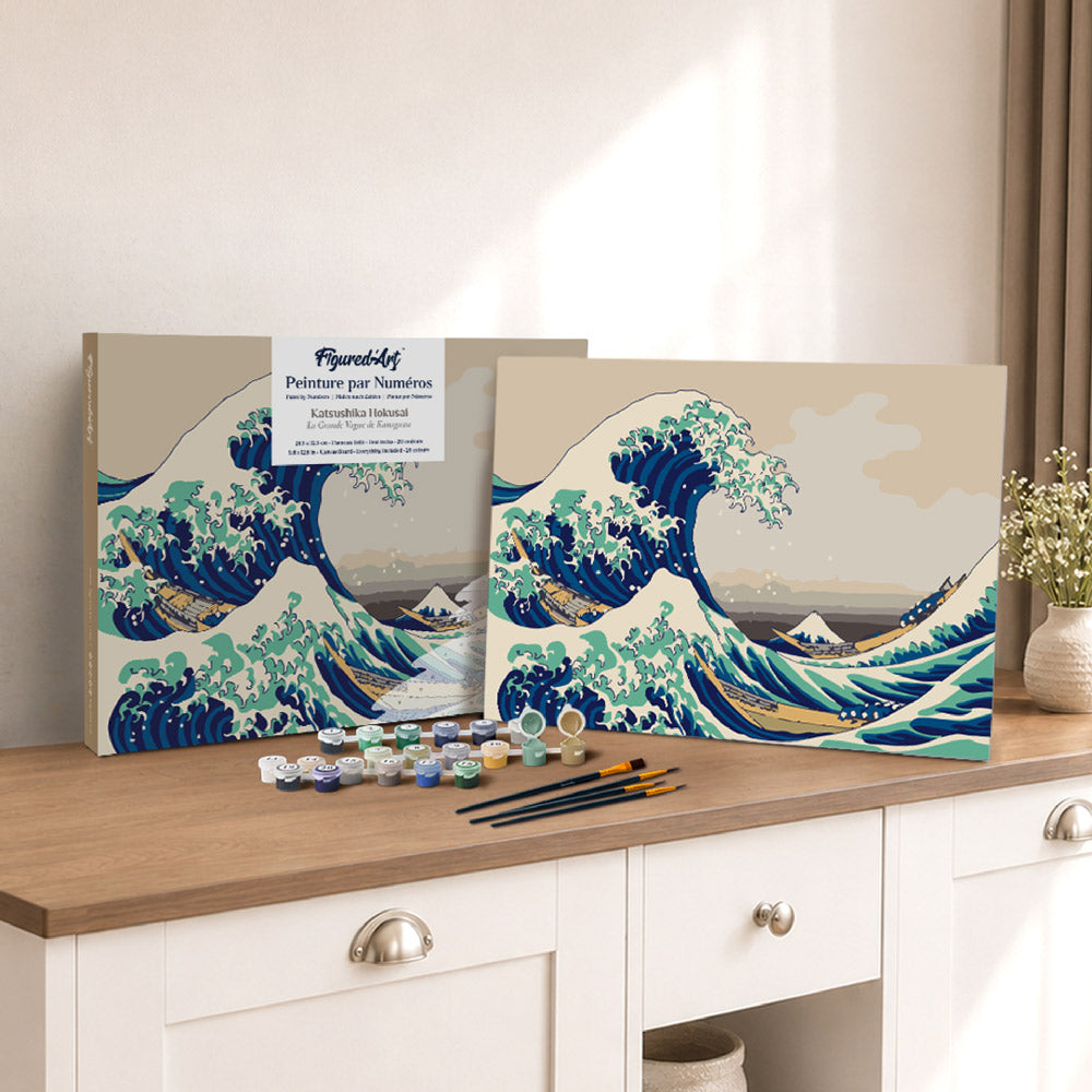 [PRE-ORDER] Gift Box Paint by Numbers - The Great Wave off Kanagawa
Katsushika Hokusai