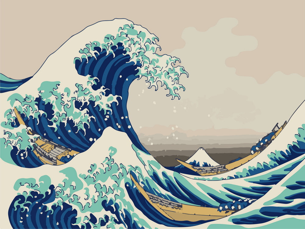 [PRE-ORDER] Gift Box Paint by numbers - The Great Wave off Kanagawa
Katsushika Hokusai