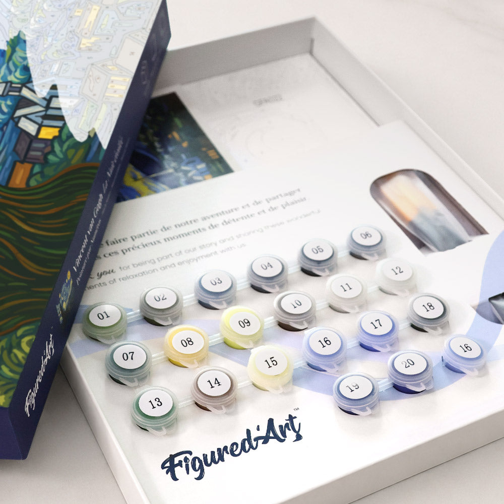[PRE-ORDER] Gift Box Paint by Numbers - The Starry Night
Vincent van Gogh