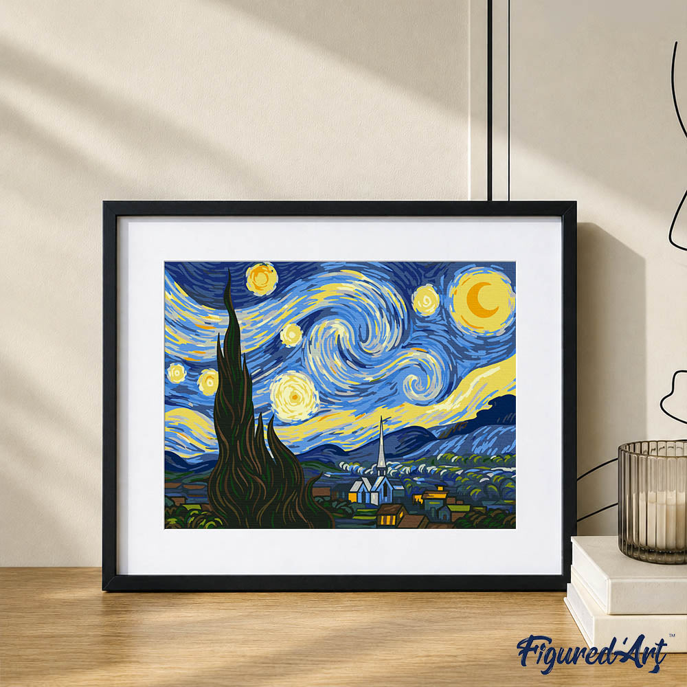 [PRE-ORDER] Gift Box Paint by Numbers - The Starry Night
Vincent van Gogh