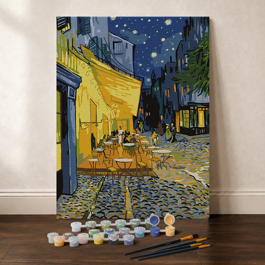 [PRE-ORDER] Gift Box Paint by Numbers - Café Terrace at Night
Vincent van Gogh