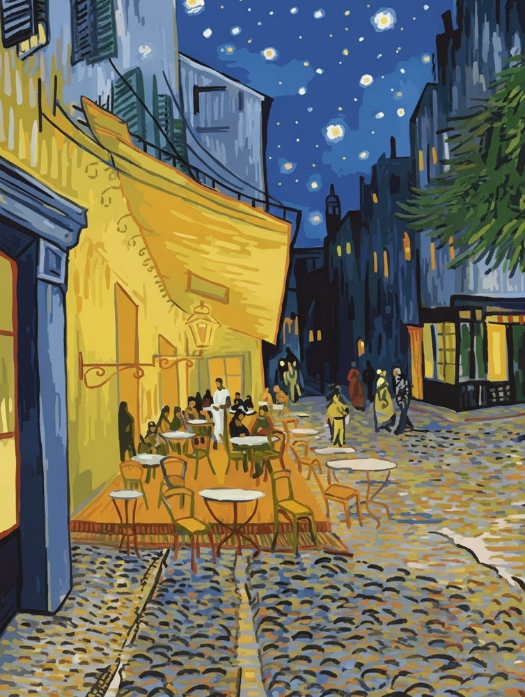 [PRE-ORDER] Gift Box Paint by numbers - Café Terrace at Night
Vincent van Gogh