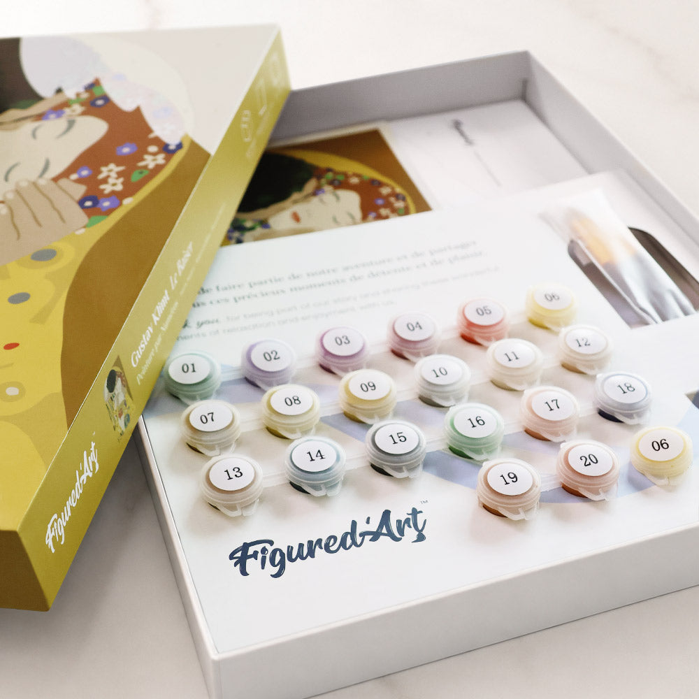 [PRE-ORDER] Gift Box Paint by Numbers - The Kiss
Gustav Klimt