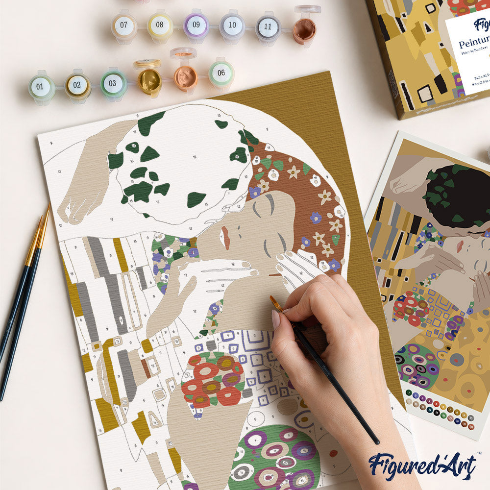 [PRE-ORDER] Gift Box Paint by Numbers - The Kiss
Gustav Klimt