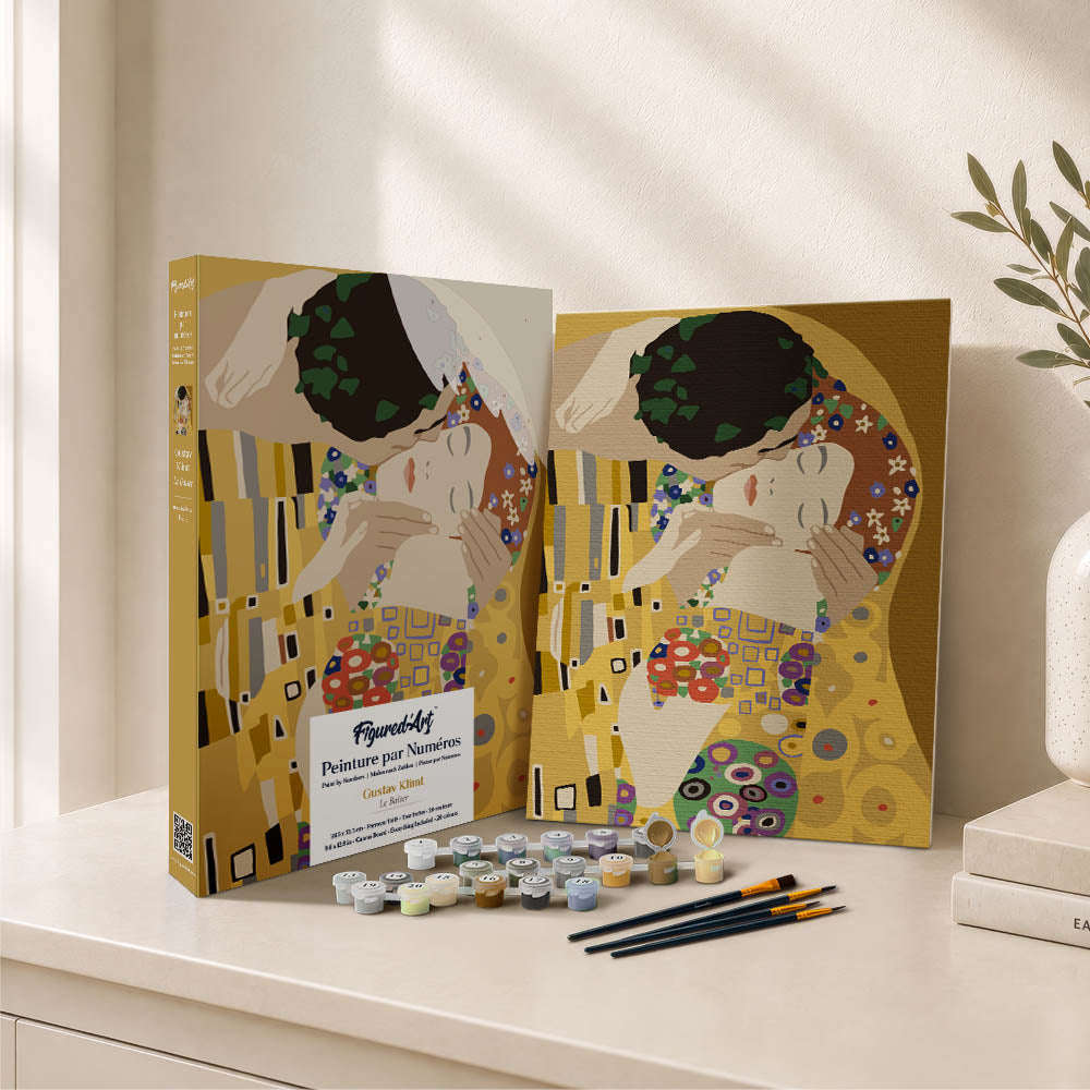 [PRE-ORDER] Gift Box Paint by Numbers - The Kiss
Gustav Klimt