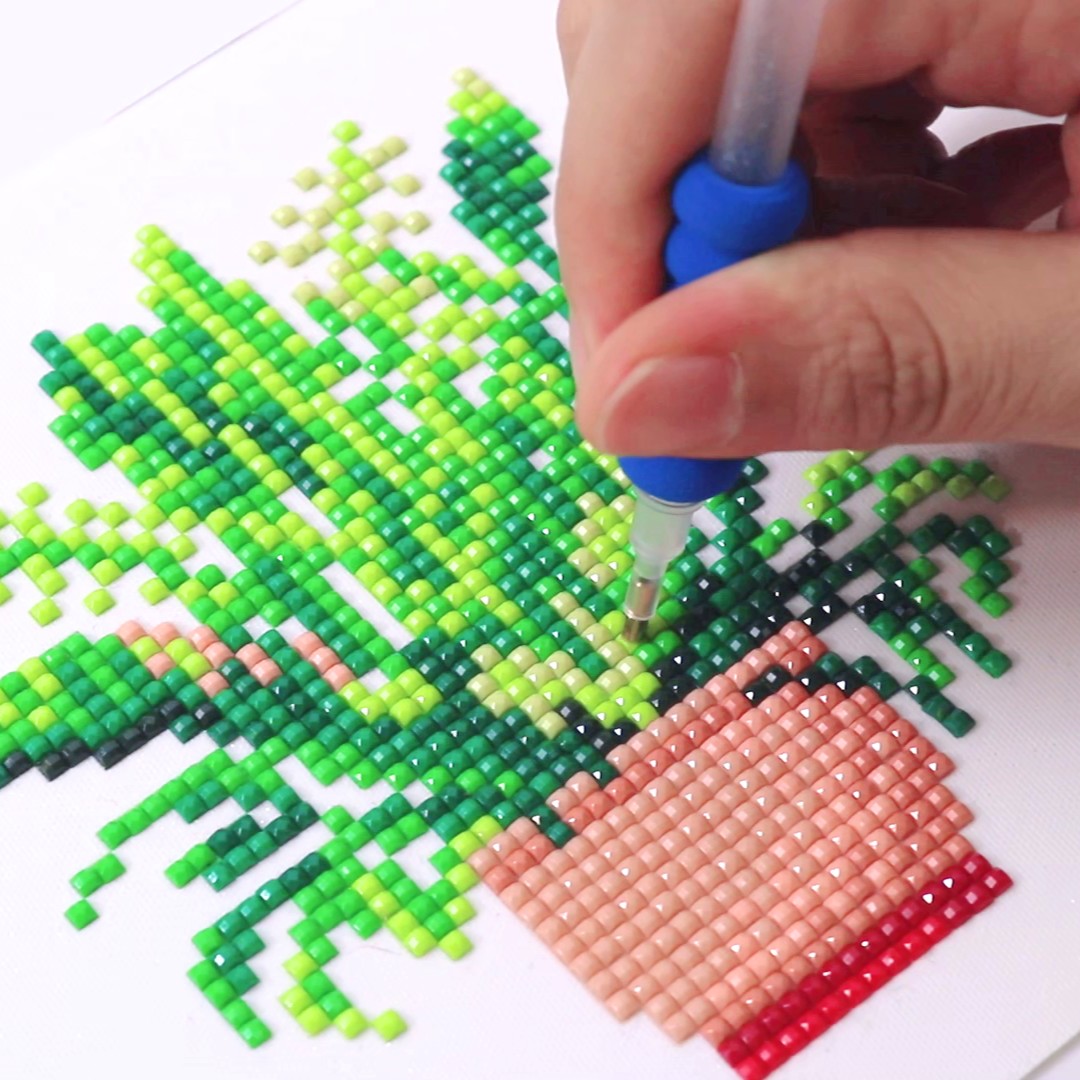 Gem Painting kit - Plants 2 series