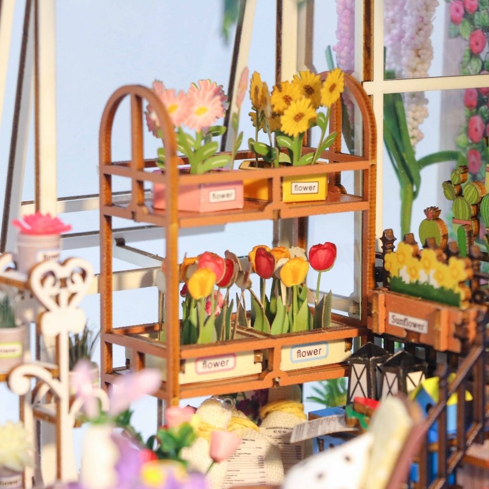 DIY Book Nook Kit - Garden House