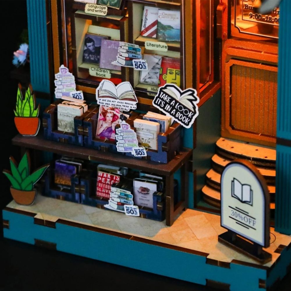DIY Book Nook Kit - Soul Bookstore