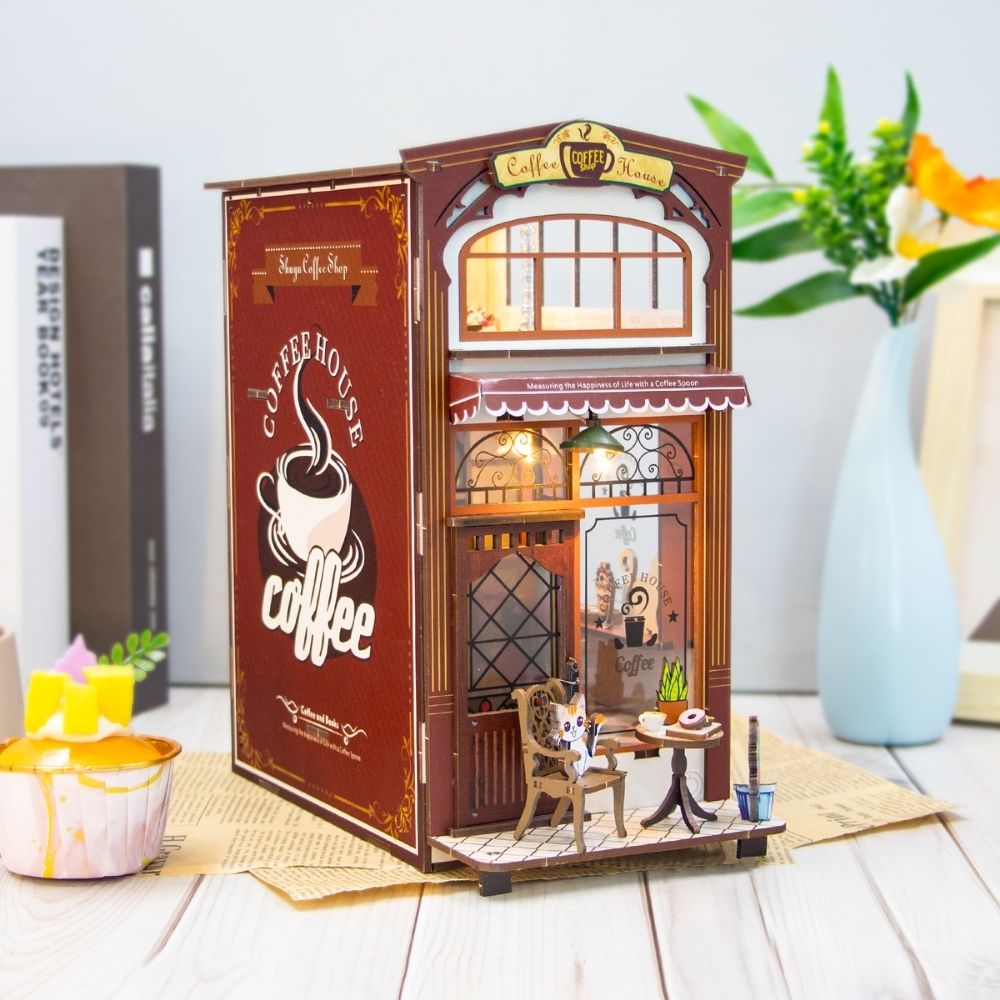 DIY Book Nook Kit - Coffee Shop