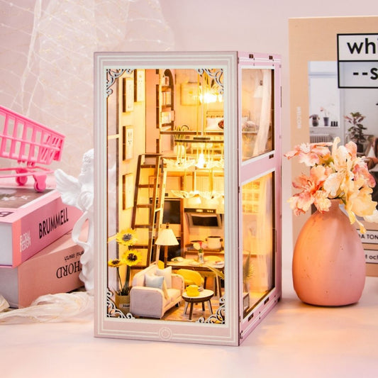 DIY Book Nook Kit - Pink Loft