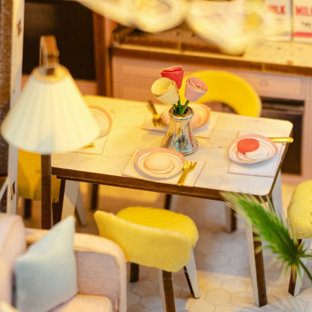 DIY Book Nook Kit - Pink Loft