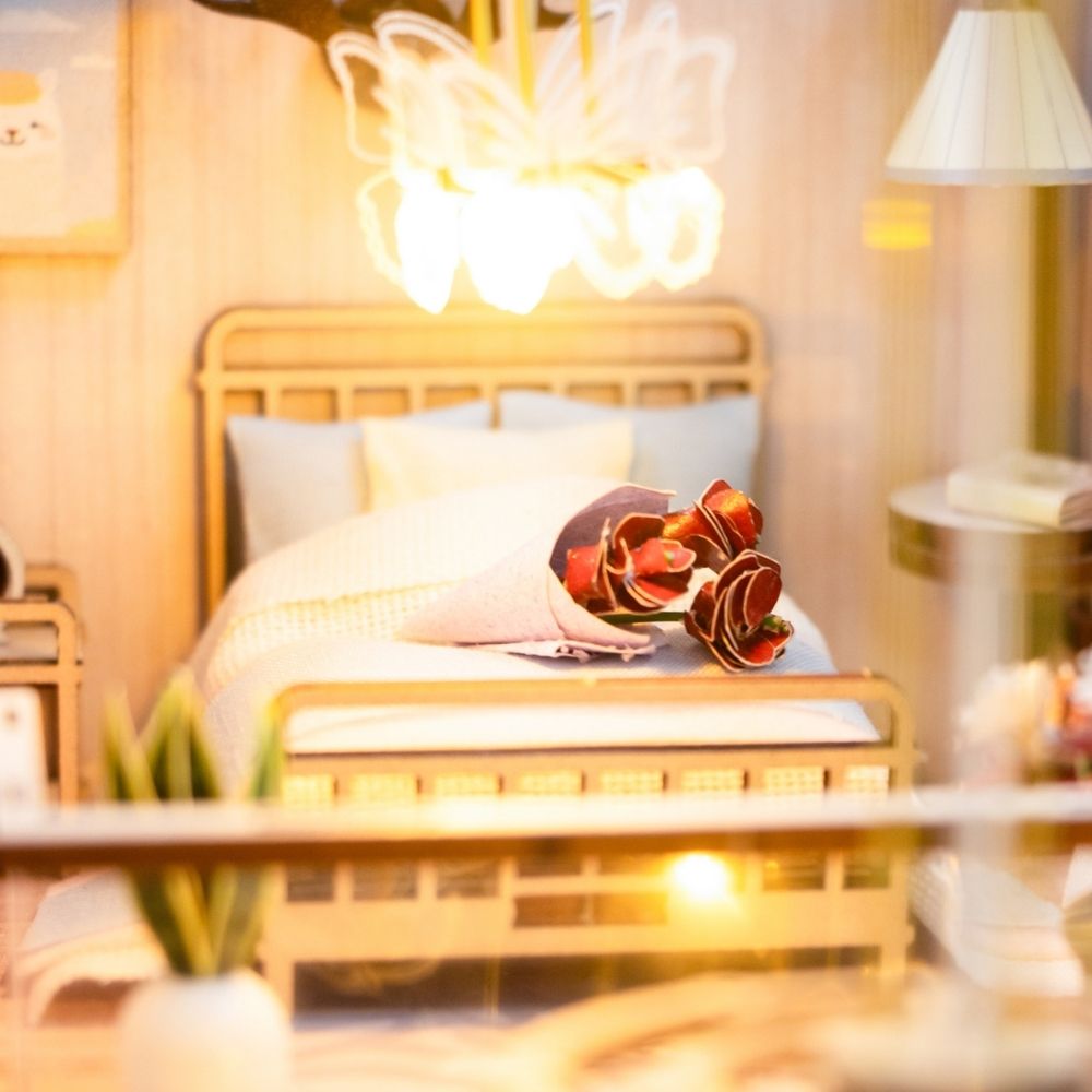 DIY Book Nook Kit - Pink Loft