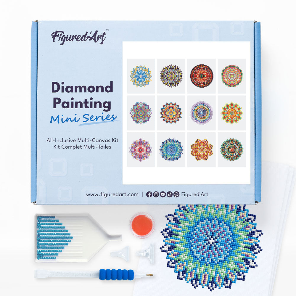 Gem Painting kit - Mandala Art series