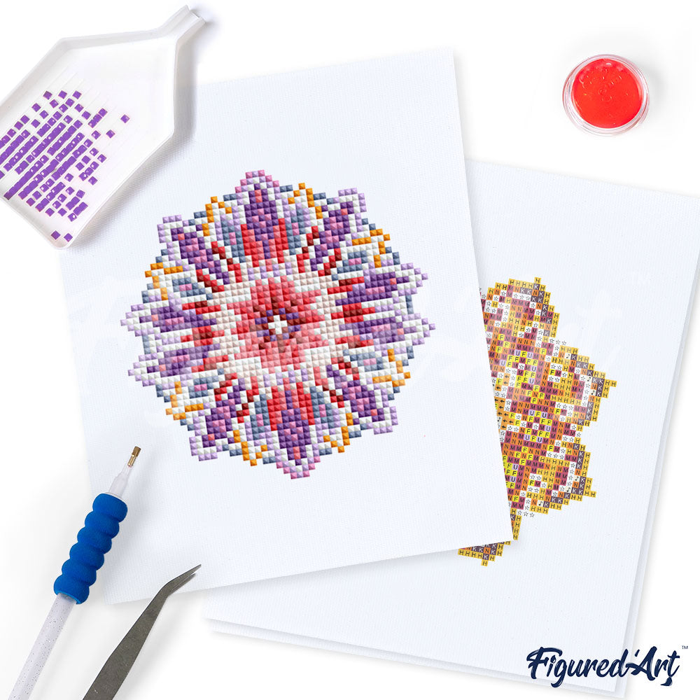 Gem Painting kit - Mandala Art series
