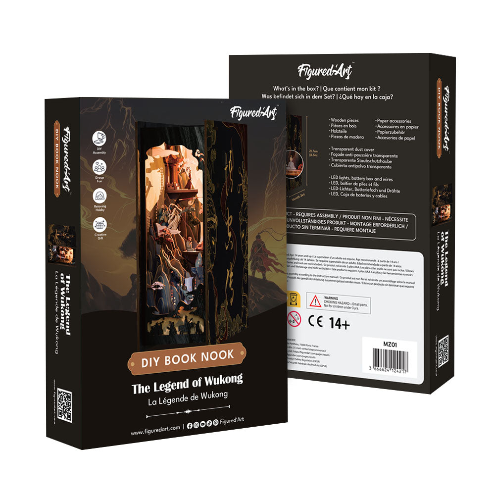 DIY Book Nook Kit - The Legend of Wu Kong