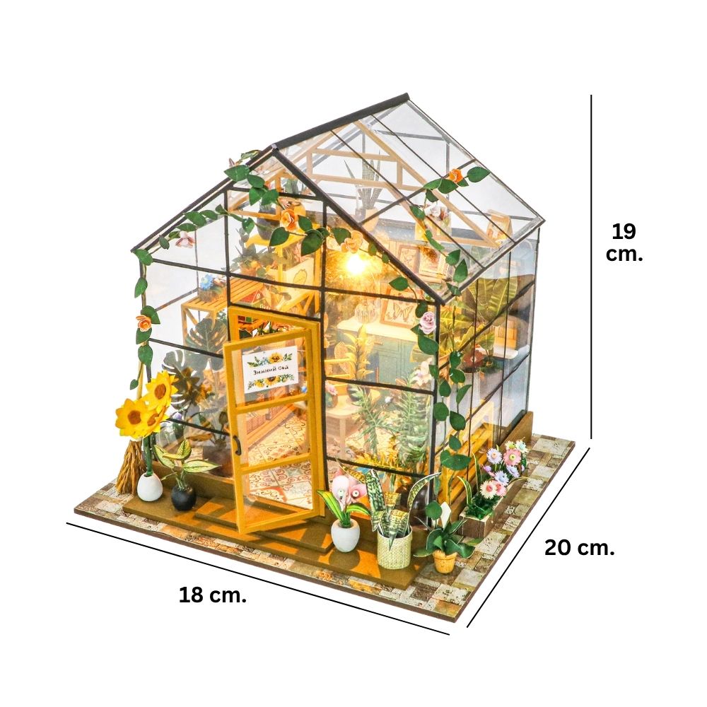 Miniature House - Sunshine Flower House