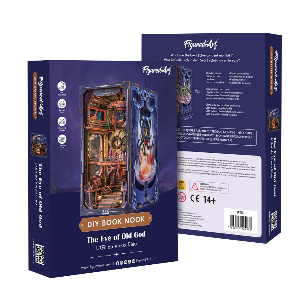 DIY Book Nook kit - The Eye of Old God
