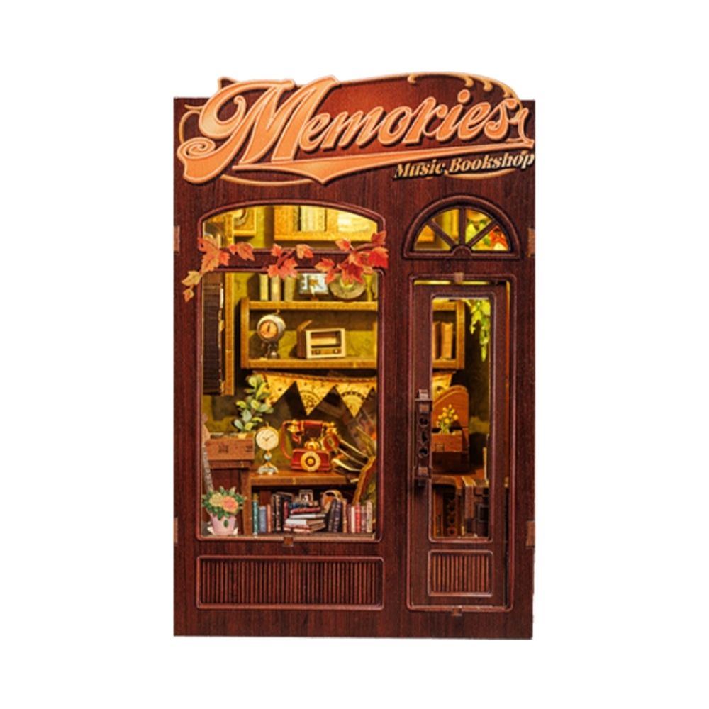 DIY Book Nook Kit - Memories Music Bookshop