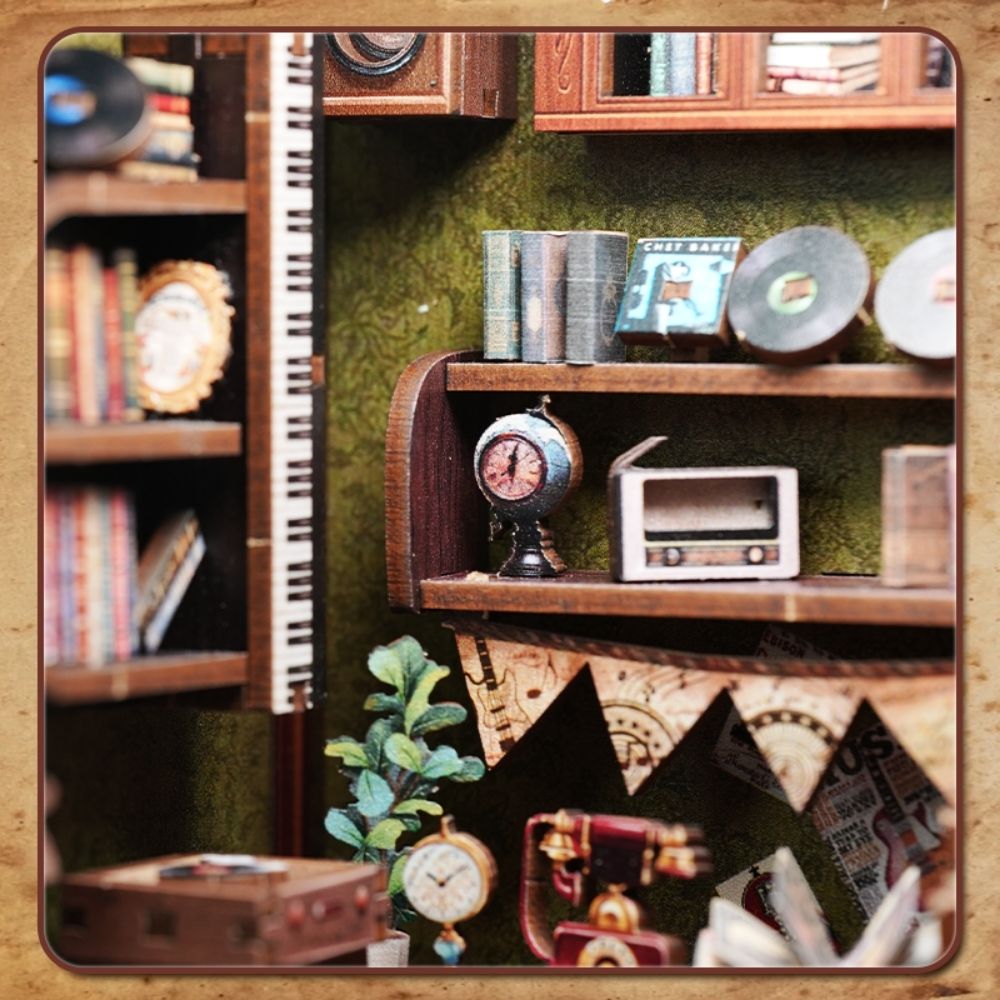 DIY Book Nook Kit - Memories Music Bookshop