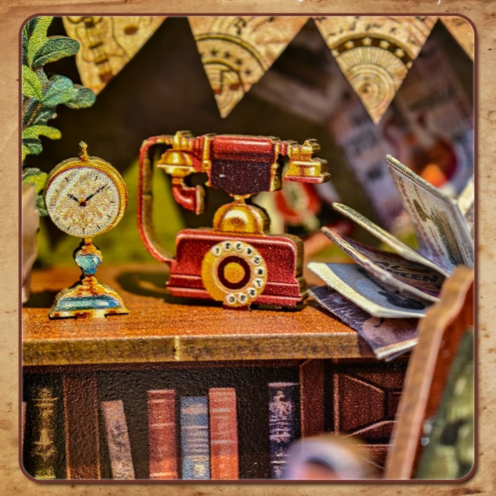 DIY Book Nook Kit - Memories Music Bookshop