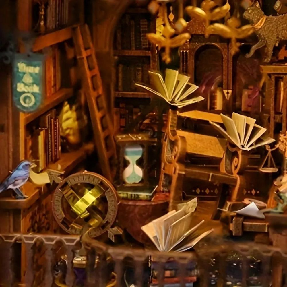 DIY Book Nook Kit - Wonder Library