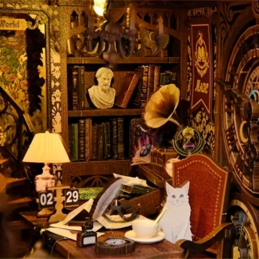 DIY Book Nook Kit - Wonder Library