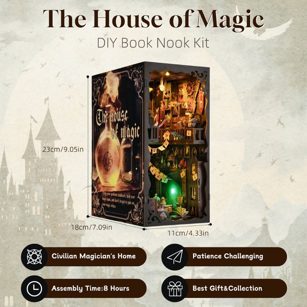 DIY Book Nook Kit - The House of Magic
