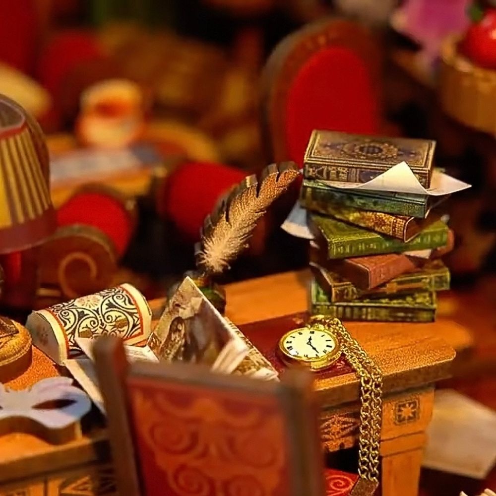 DIY Book Nook Kit - Cat Affairs Bureau