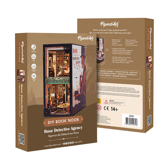 DIY Book Nook Kit - Rose Detective Agency