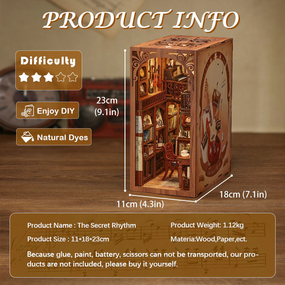 DIY Book Nook Kit - The Secret Rhythm