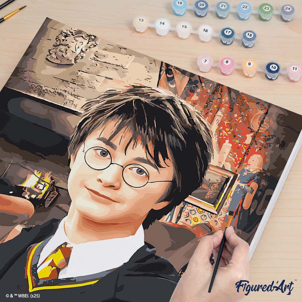 [PRE-ORDER] Paint by numbers Harry Potter Portrait - Framed canvas