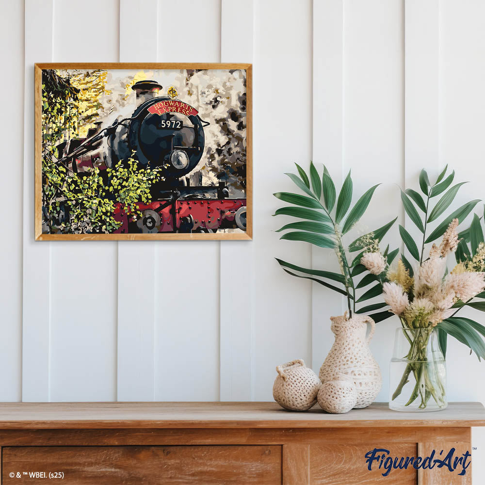 [PRE-ORDER] Paint by numbers Harry Potter - Hogwarts Express - Rolled canvas