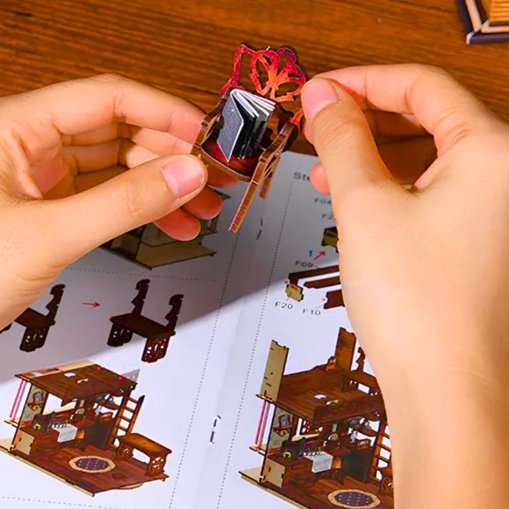 DIY Book Nook Kit - Film Darkroom