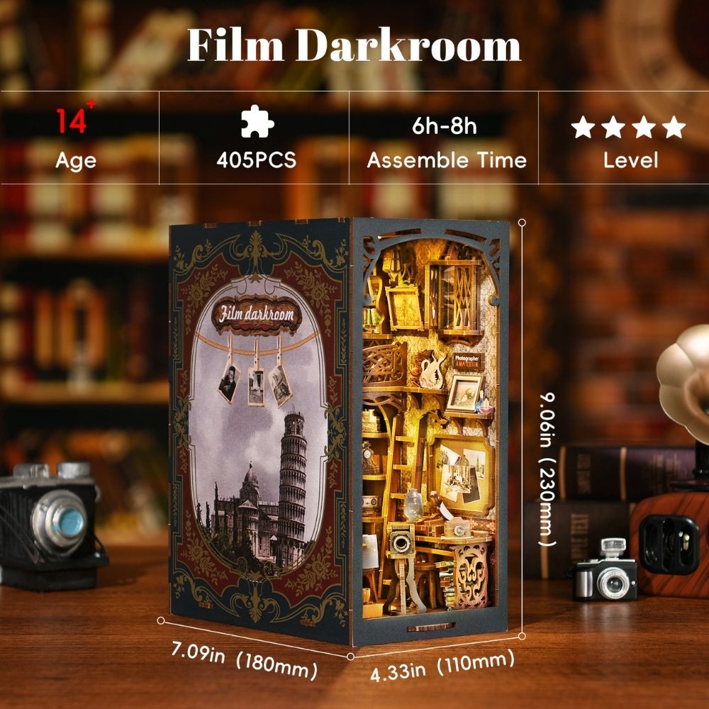 DIY Book Nook Kit - Film Darkroom