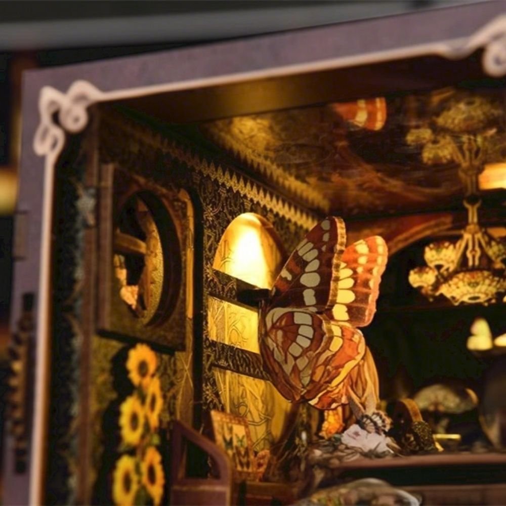 DIY Book Nook Kit - Butterfly Collection Room