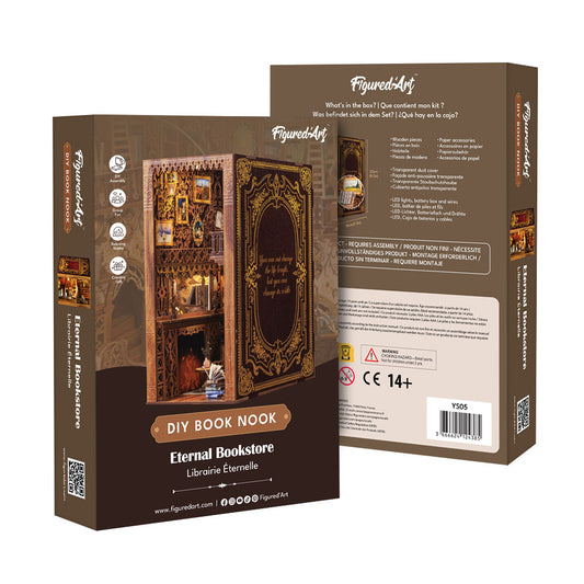 DIY Book Nook Kit - Eternal Bookstore
