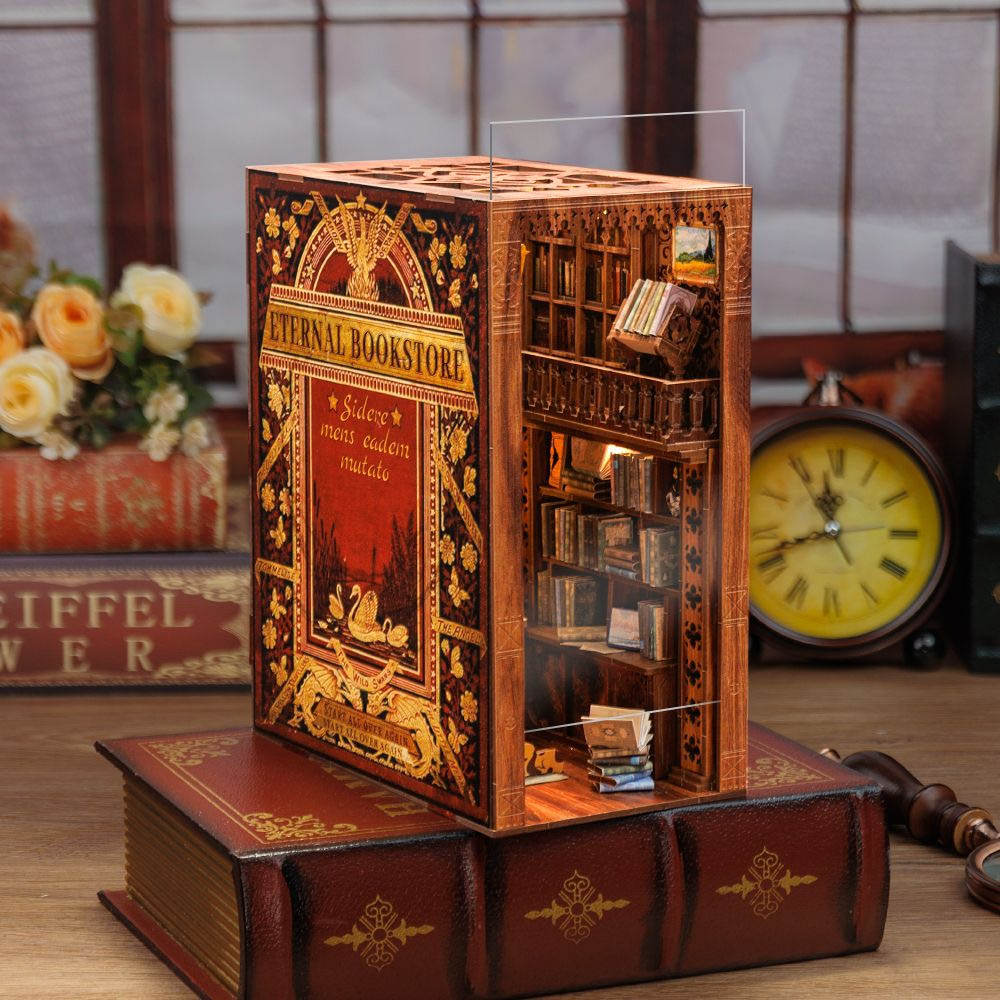 DIY Book Nook Kit - Eternal Bookstore